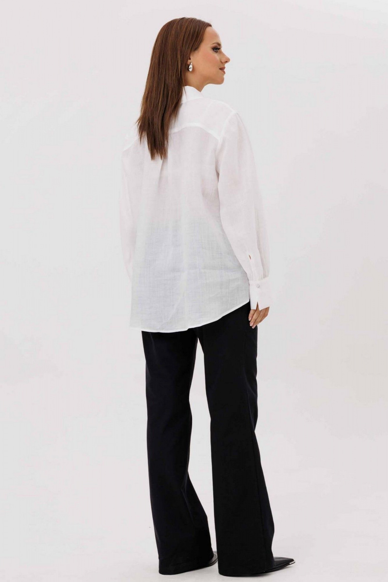 Блузы Mislana 1241 белый