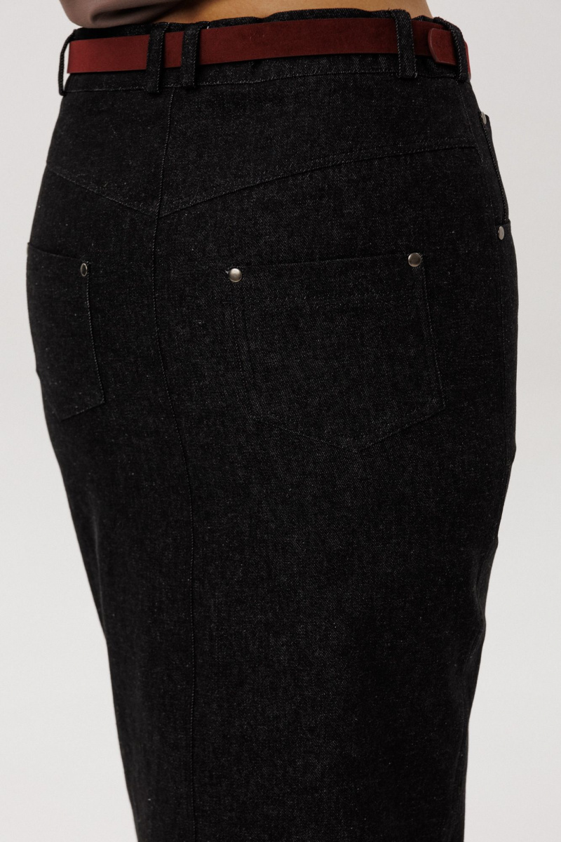 Юбочный комплект Ma Vie М-725 малиновый_и_черный