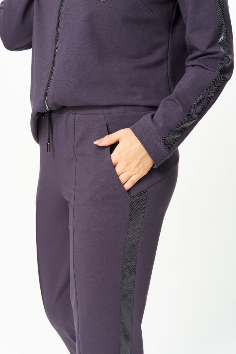 Брючный комплект Bonna Image 455/2 серо-фиолетовый