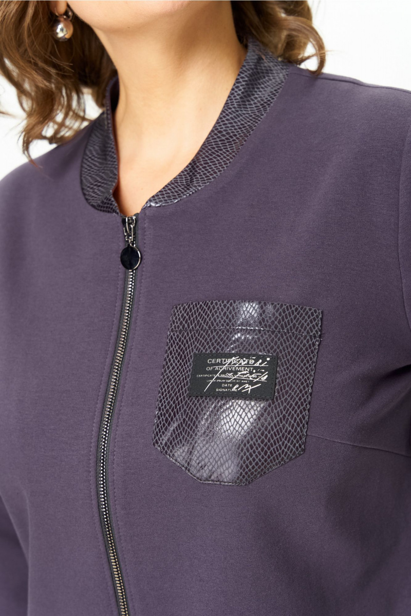 Брючный комплект Bonna Image 455/2 серо-фиолетовый