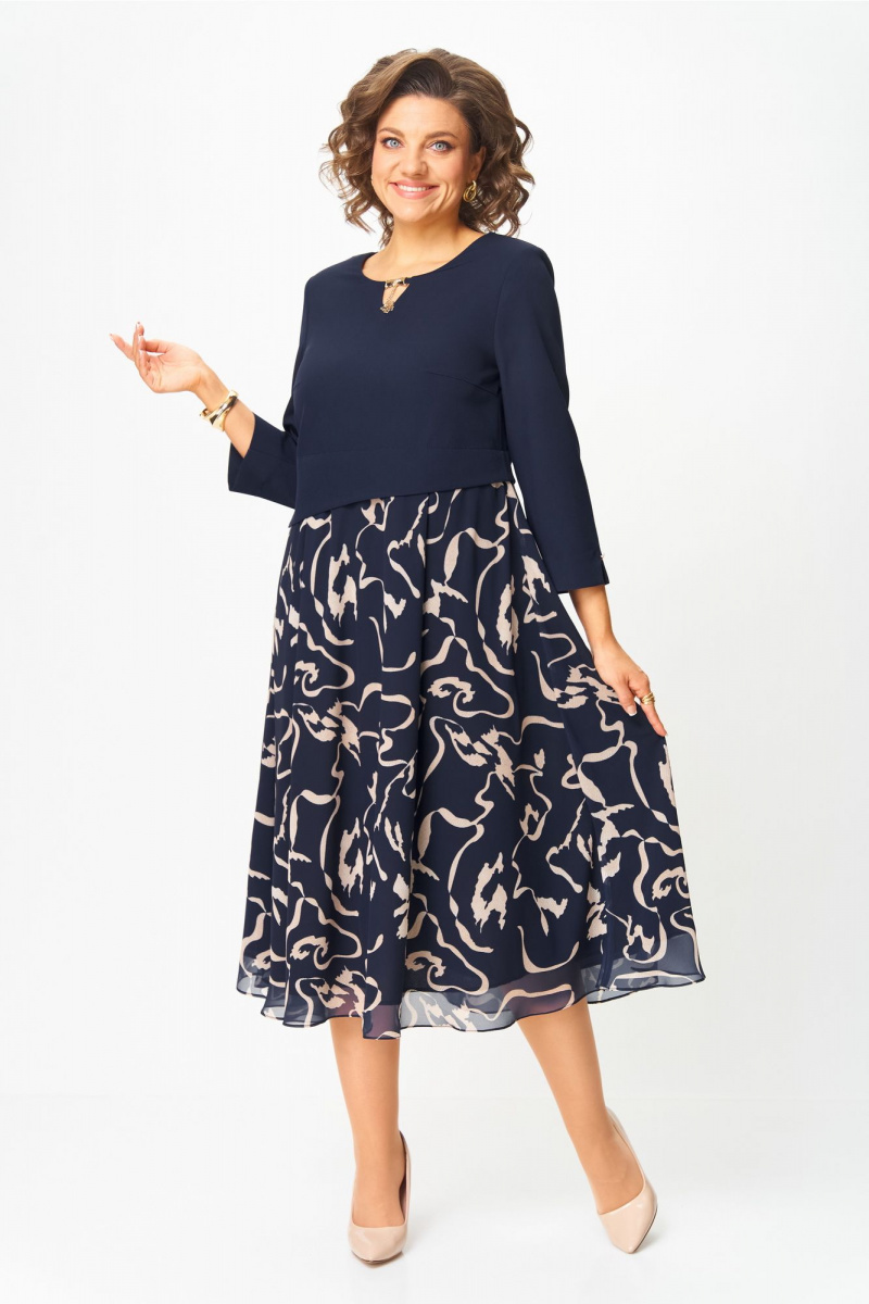 Платья Bonna Image 954-1/2 синий