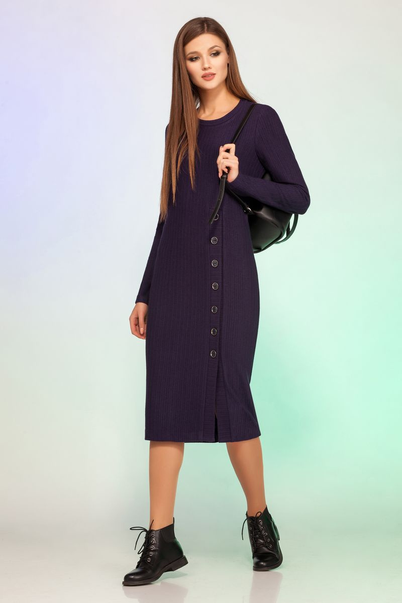 Платья Vitol Fashion В-1000 синий