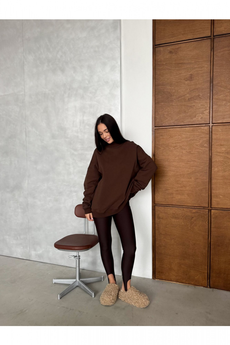 Джемперы THE.WOMAN 0378 шоколадный