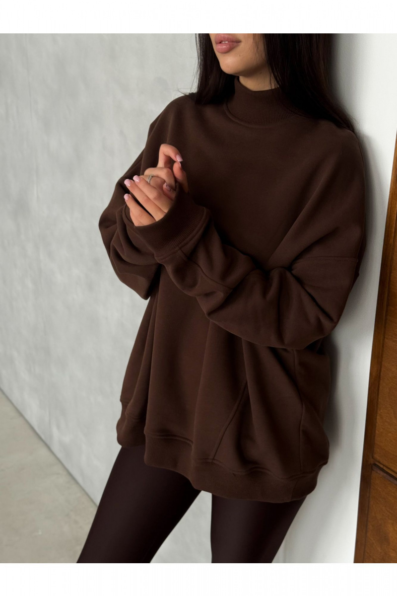 Джемперы THE.WOMAN 0378 шоколадный