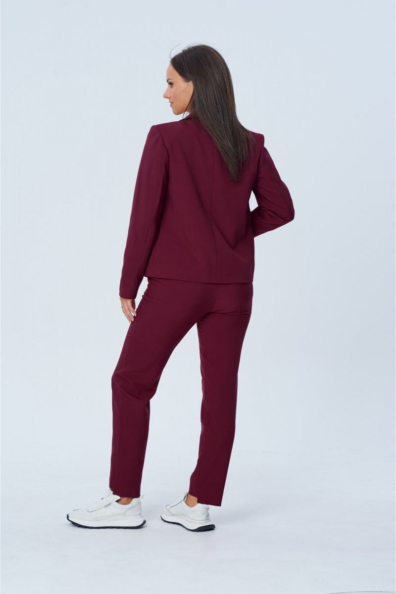 Брючный костюм Vilena 1003 бургунди