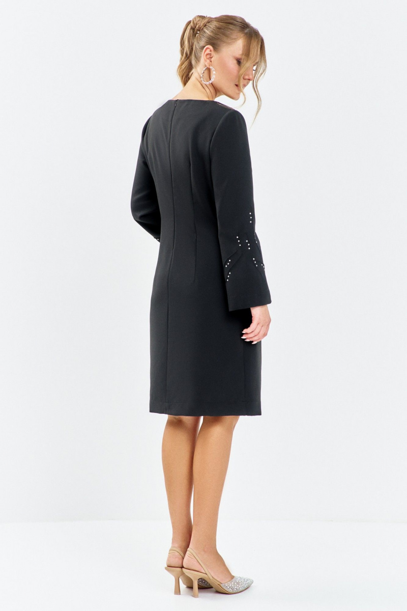 Платья Euromoda 658 черный