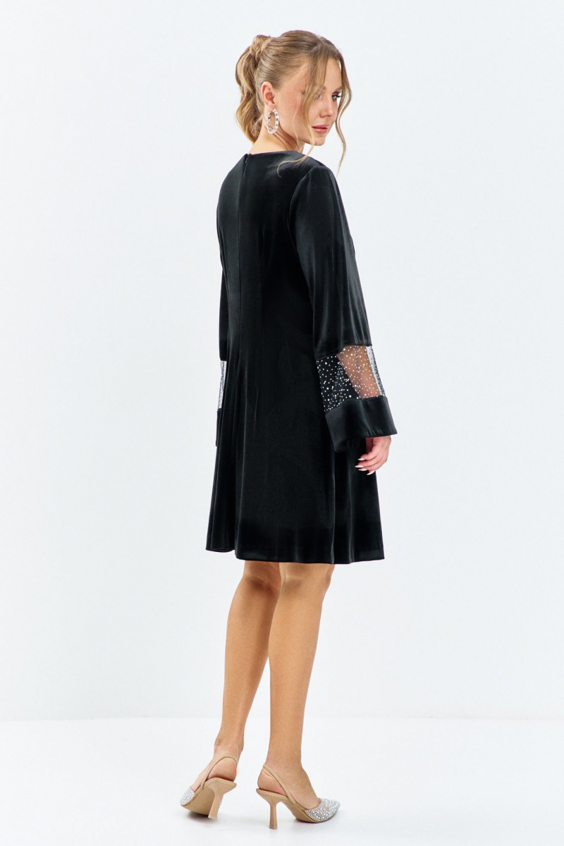 Платья Euromoda 659 черный