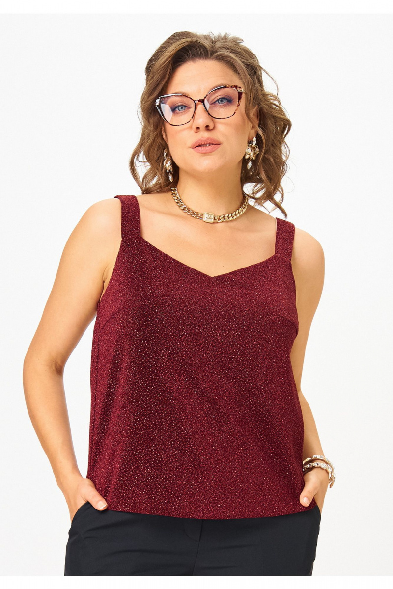 Топы Твой имидж 2298 бордо