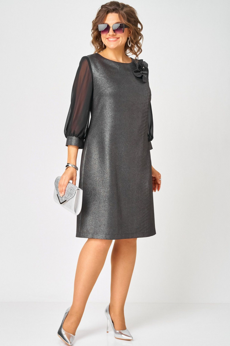 Платья EVA GRANT 7310D графит