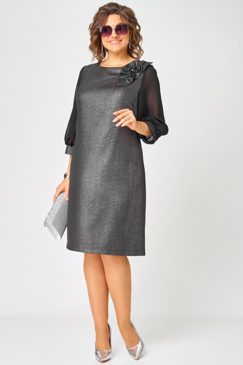 Платья EVA GRANT 7310D графит