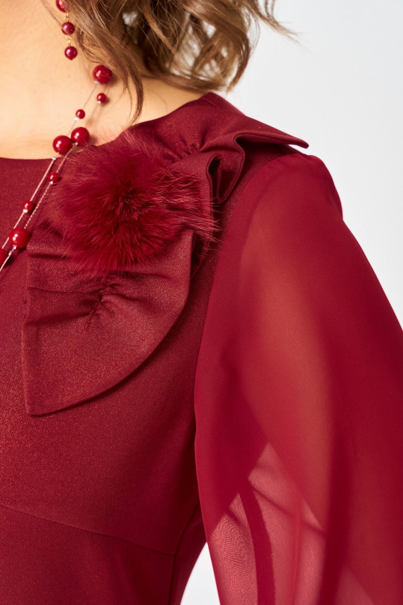 Платья EVA GRANT 7310D красный