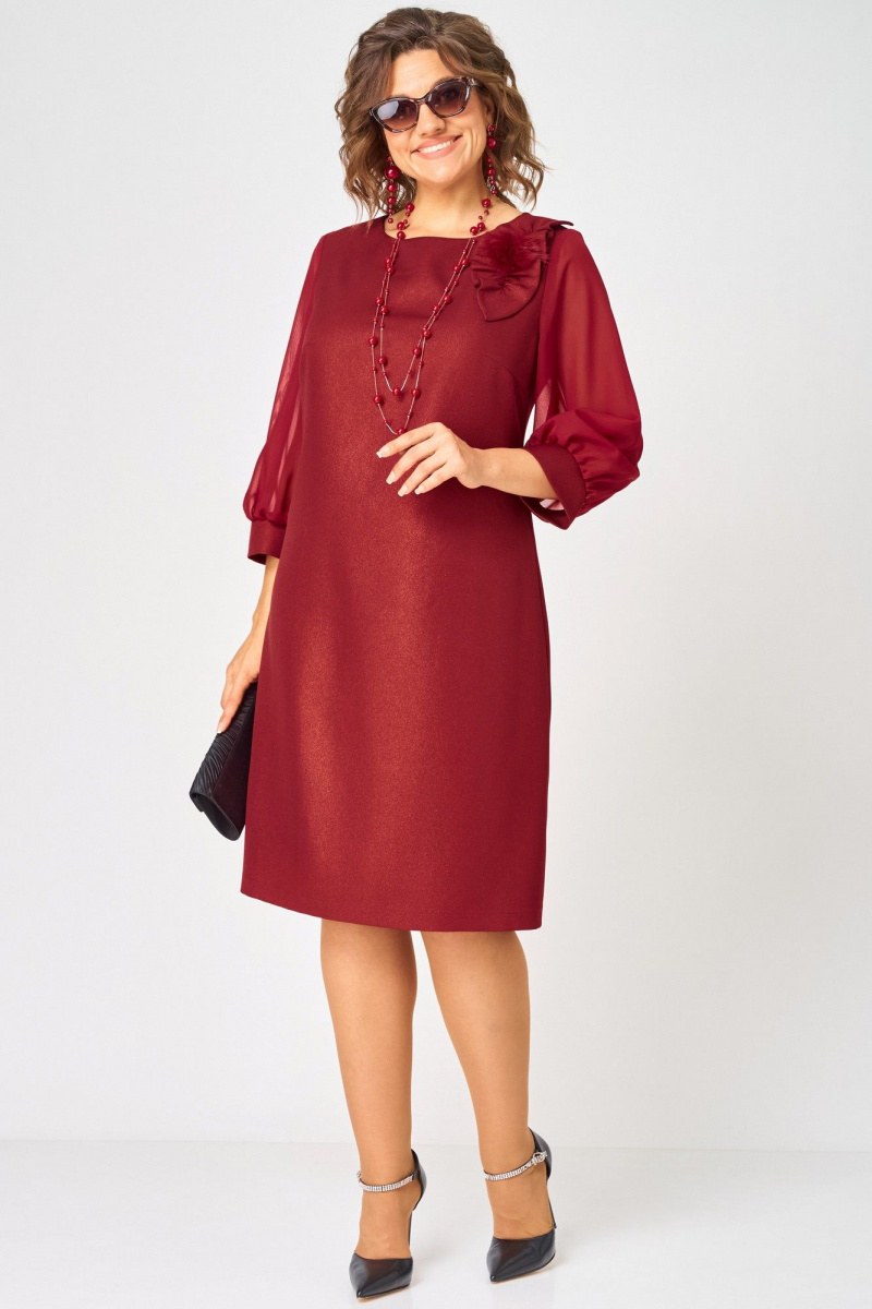 Платья EVA GRANT 7310D красный