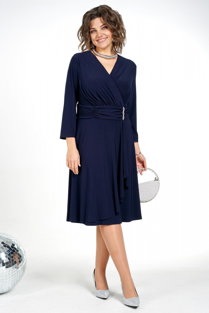 Платья Alani Collection 2477 синий