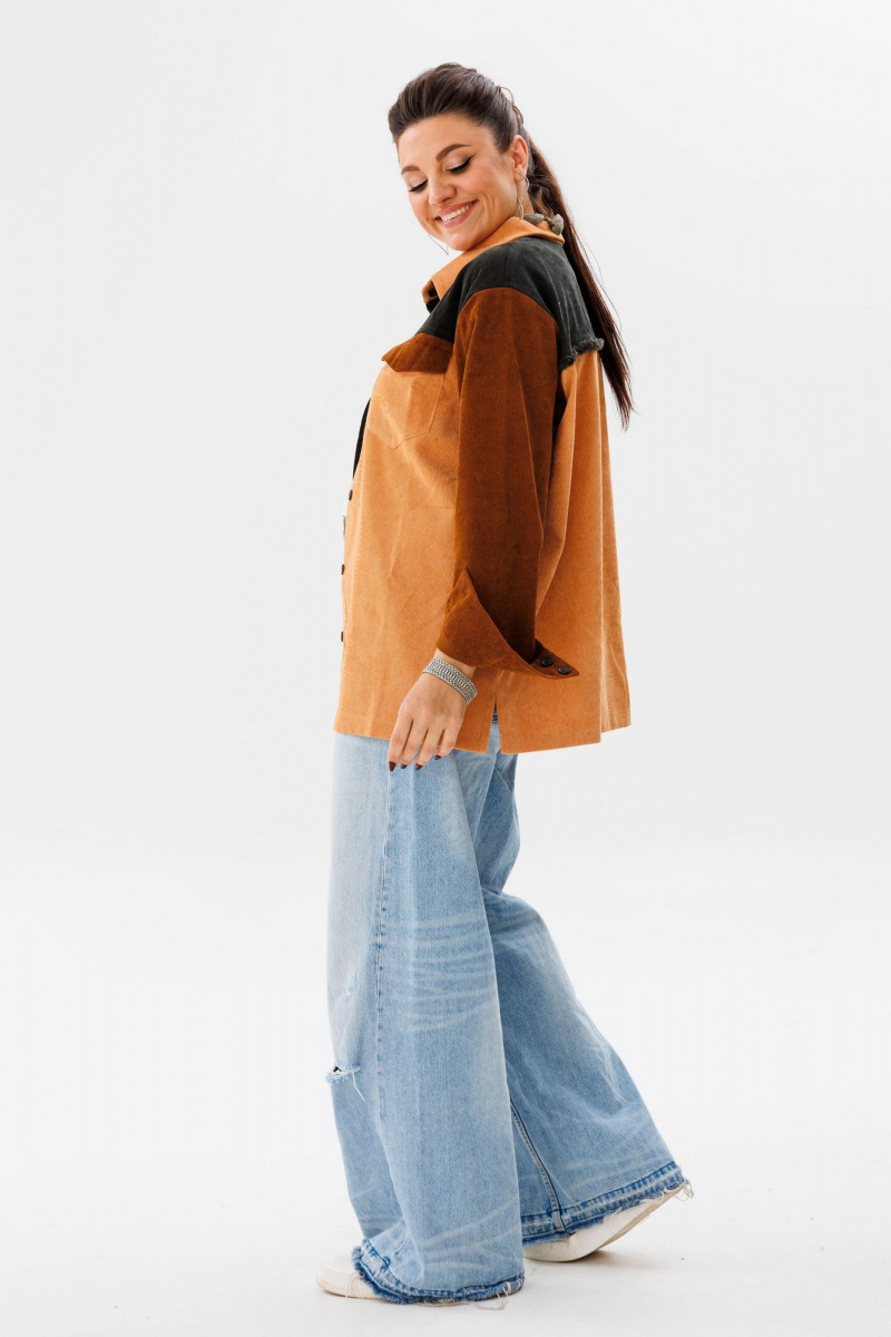 Рубашки Anelli 1748 оттенки_карамели