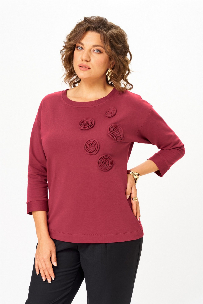 Джемперы Rumoda 2268 бордовый