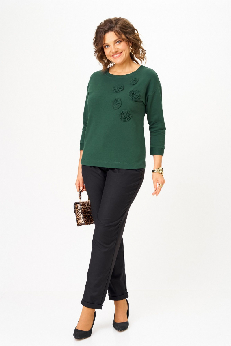 Джемперы Rumoda 2268 темно-зеленый