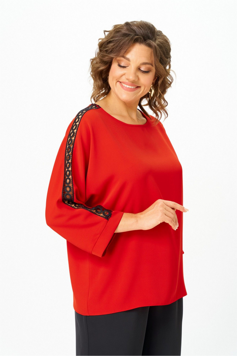 Блузы Rumoda 2274_дл. красный