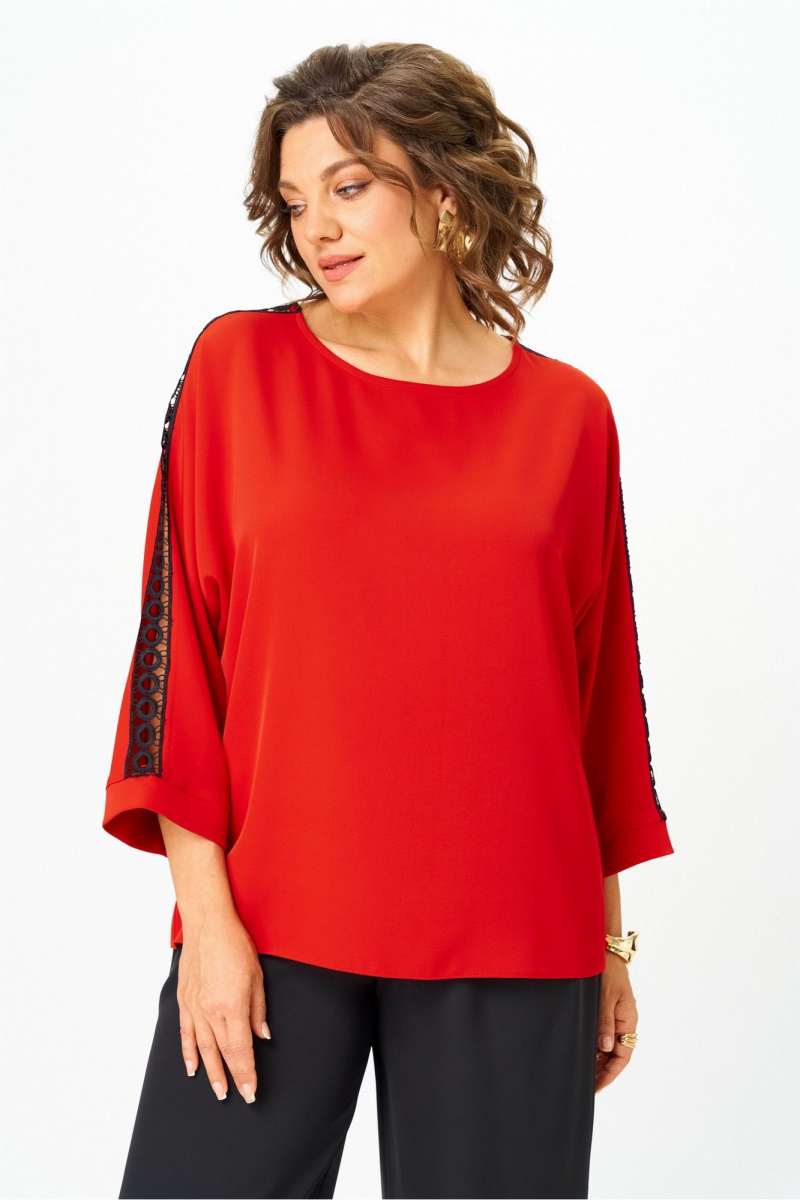 Блузы Rumoda 2274_дл. красный