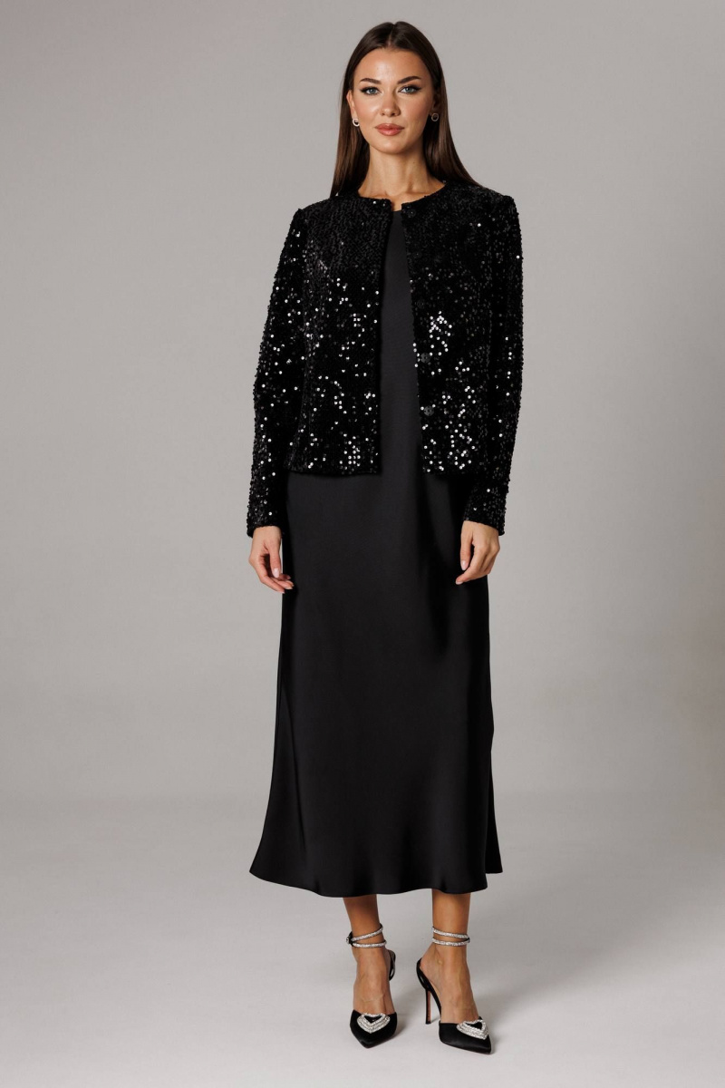 Плательный комплект Ларс Стиль 1156 черный