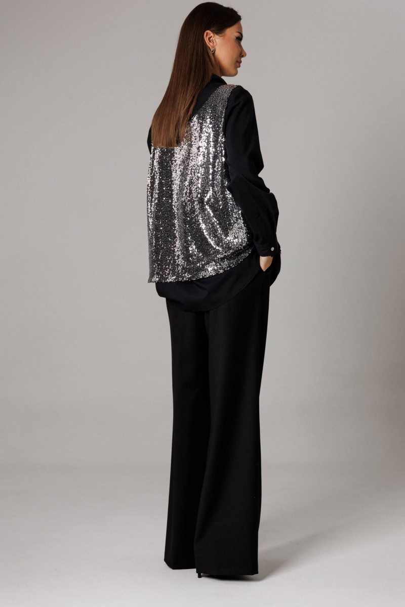 Брючный комплект Ларс Стиль 1167 черный