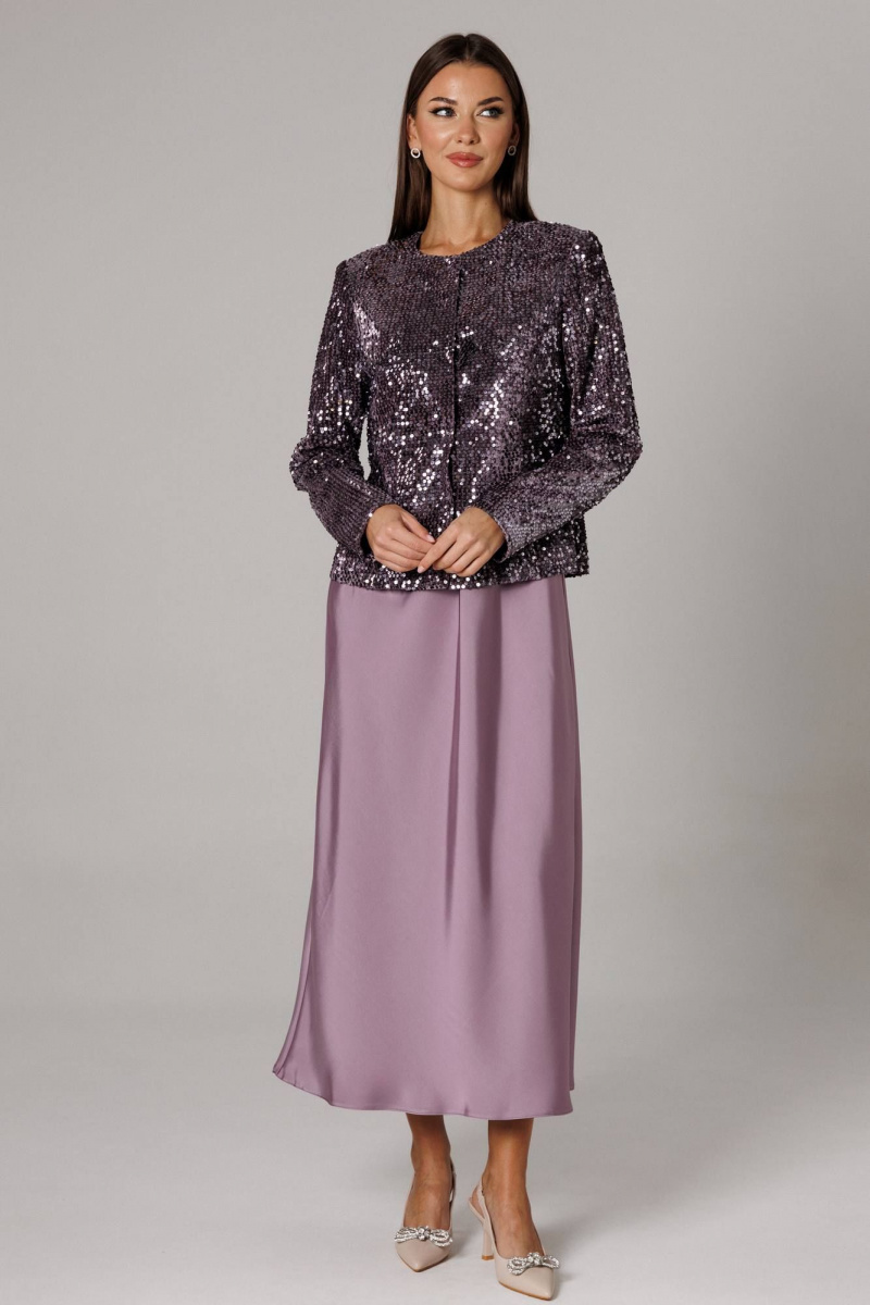Плательный комплект Ларс Стиль 1154 лиловый