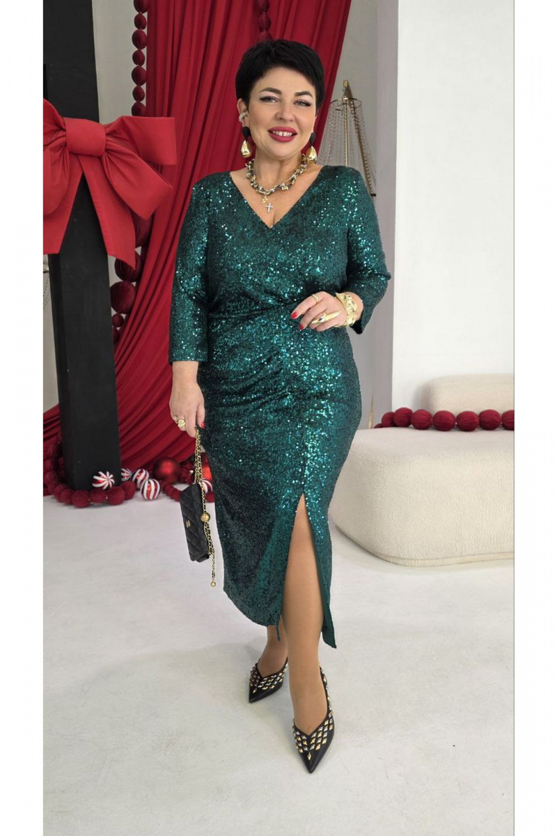 Платья Vittoria Queen 26263 изумруд