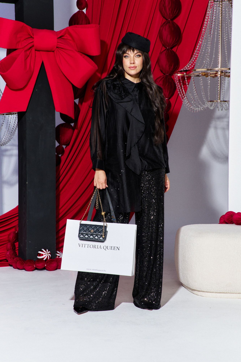 Брючный комплект Vittoria Queen 26853 черный