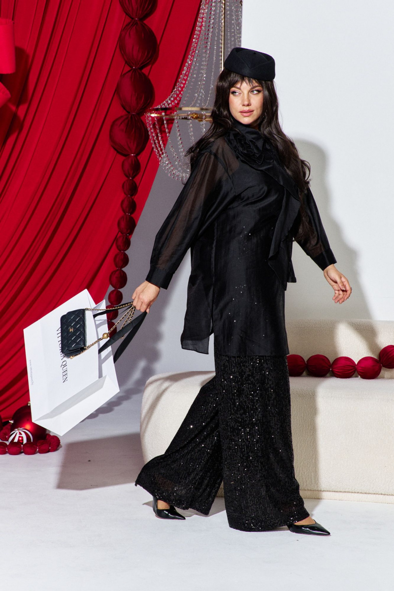 Брючный комплект Vittoria Queen 26853 черный