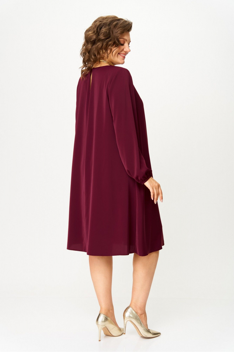 Платья БАГРЯНИЦА 3173 бордовый
