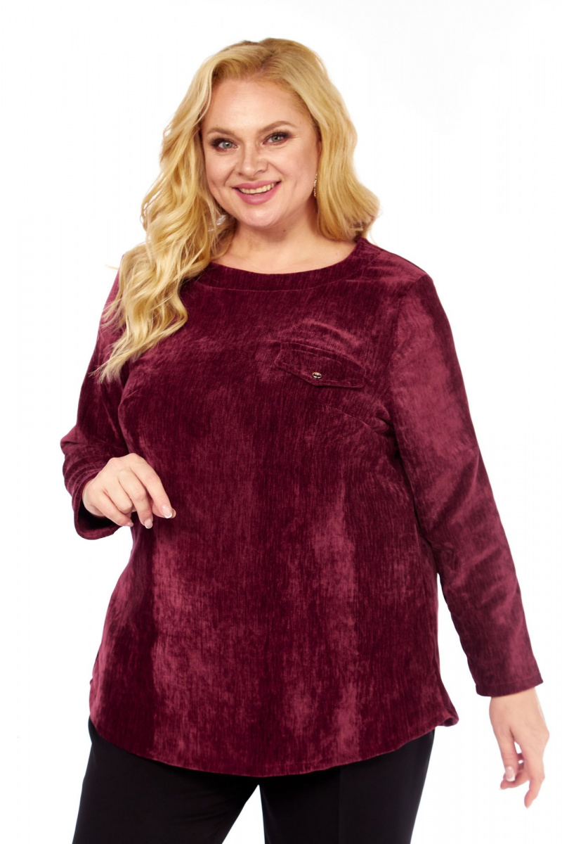 Блузы Abbi 4070 спелая_вишня