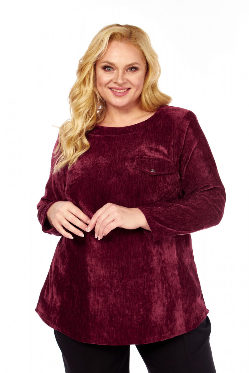 Блузы Abbi 4070 спелая_вишня