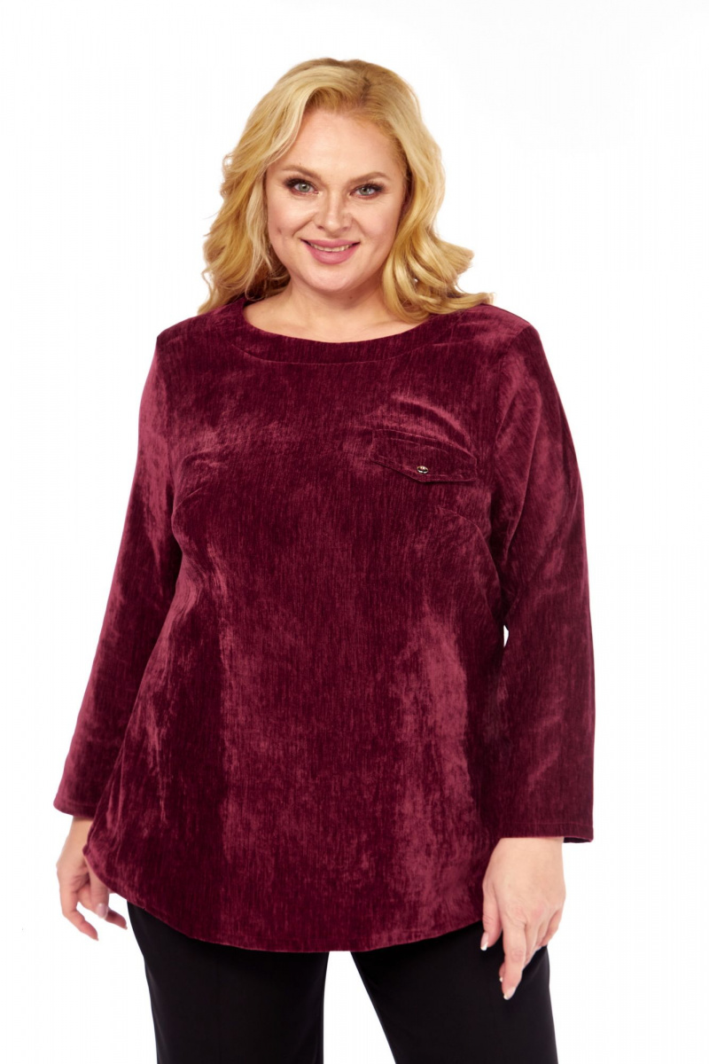 Блузы Abbi 4070 спелая_вишня