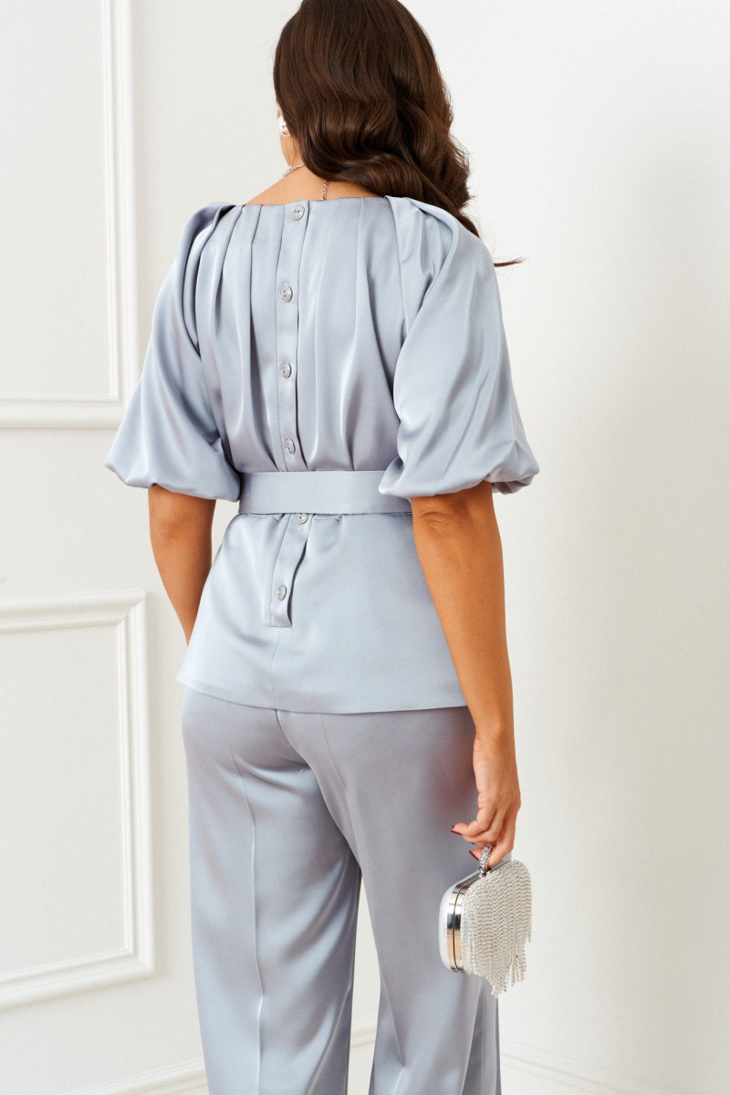 Брючный комплект Beautiful&Free 6381 стальной