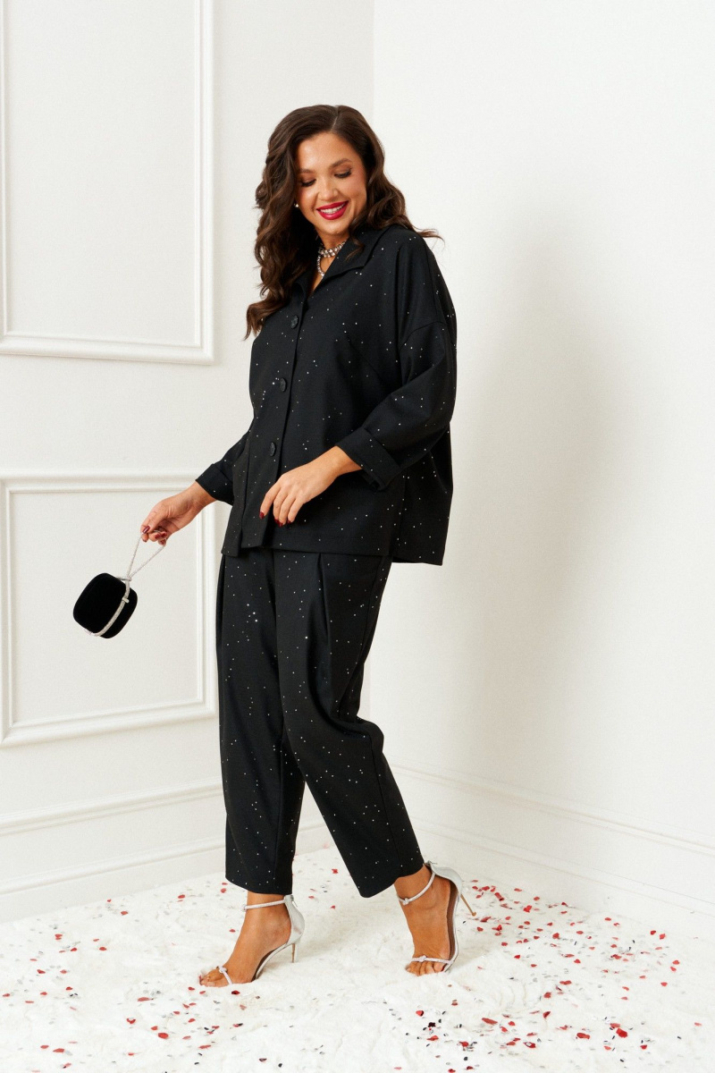 Брючный комплект Beautiful&Free 6393 черный