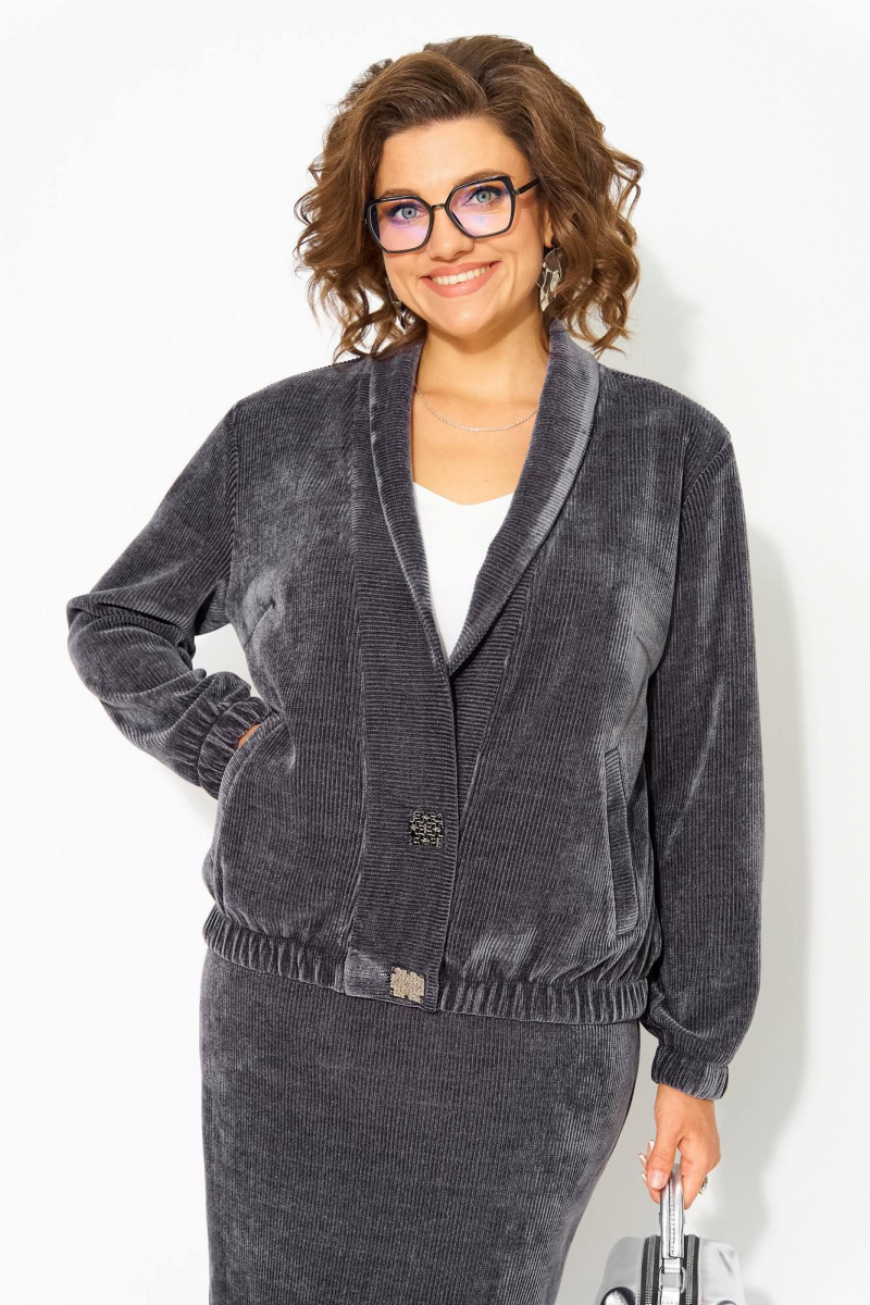 Юбочный комплект Liliana 1487 графит