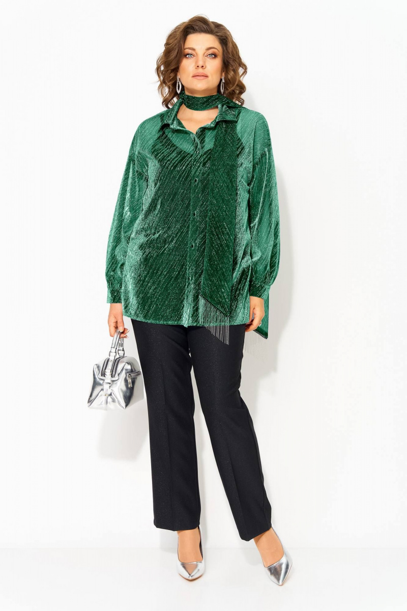 Блузы Liliana 1496 зеленый