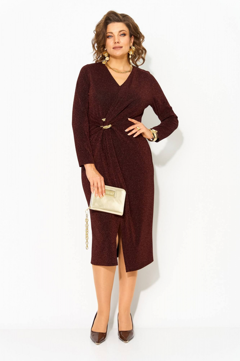 Платья Liliana 1497 шоколад