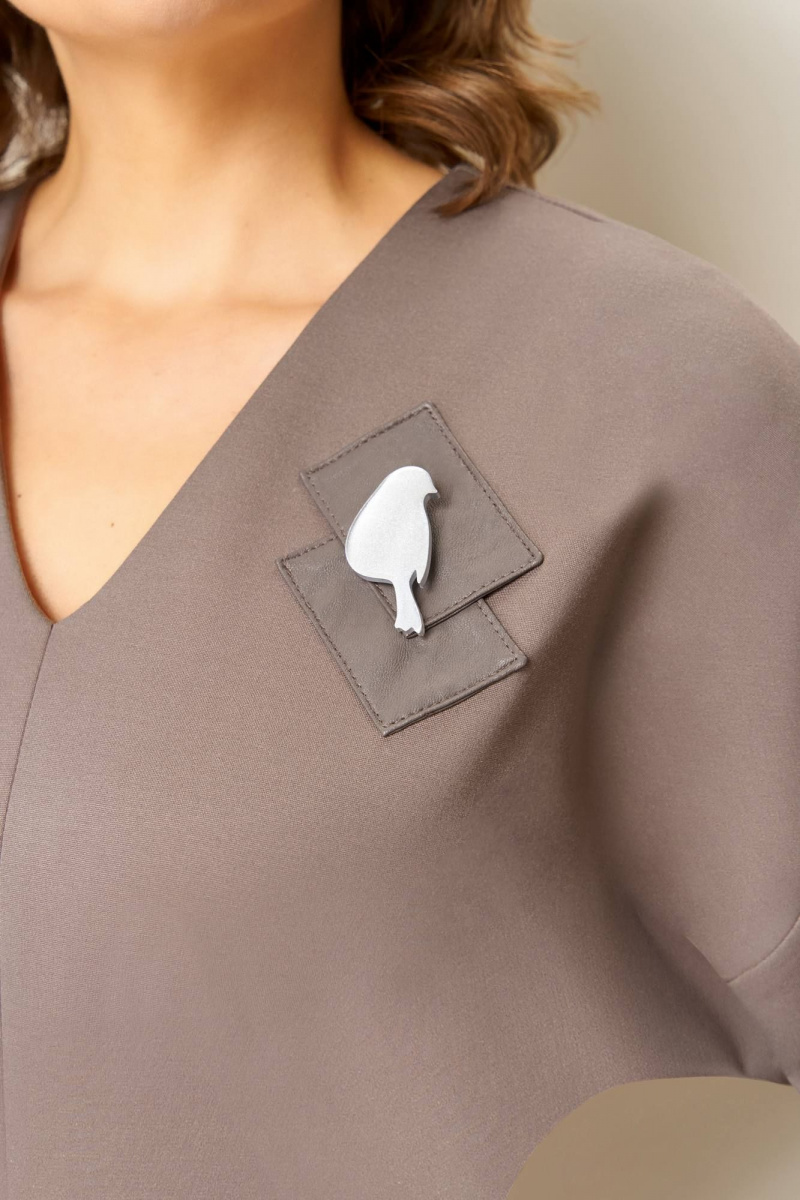 Платья VOLNA 1443 бежевый