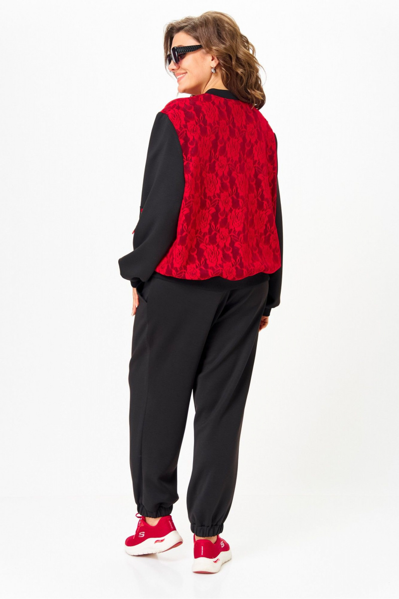 Костюмы Solomeya Lux 946/449В черный_с_красным