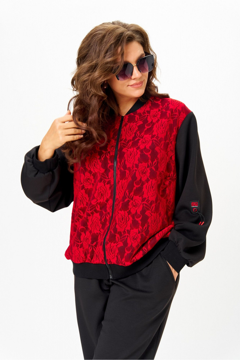 Костюмы Solomeya Lux 946/449В черный_с_красным