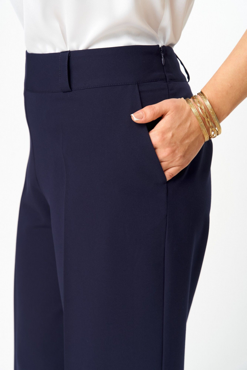 Брючный костюм ANASTASIA MAK 1277 синий