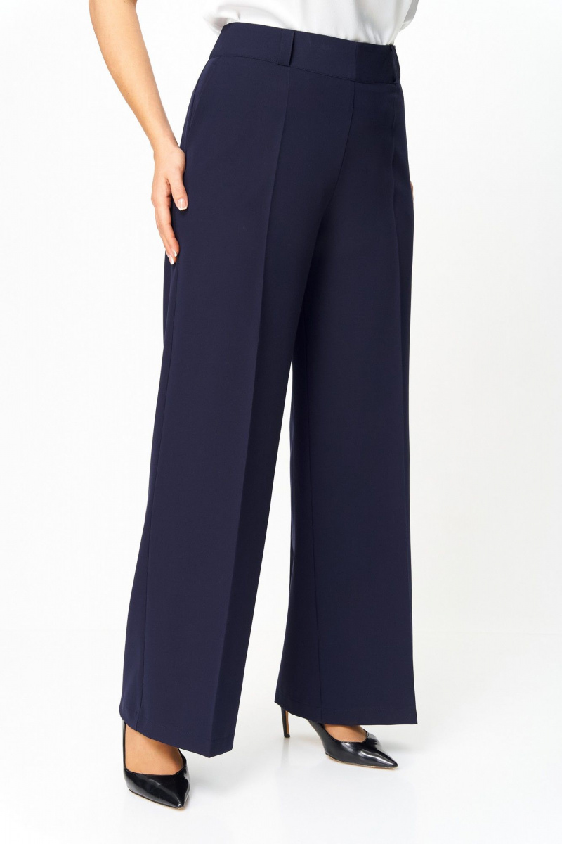 Брючный костюм ANASTASIA MAK 1277 синий