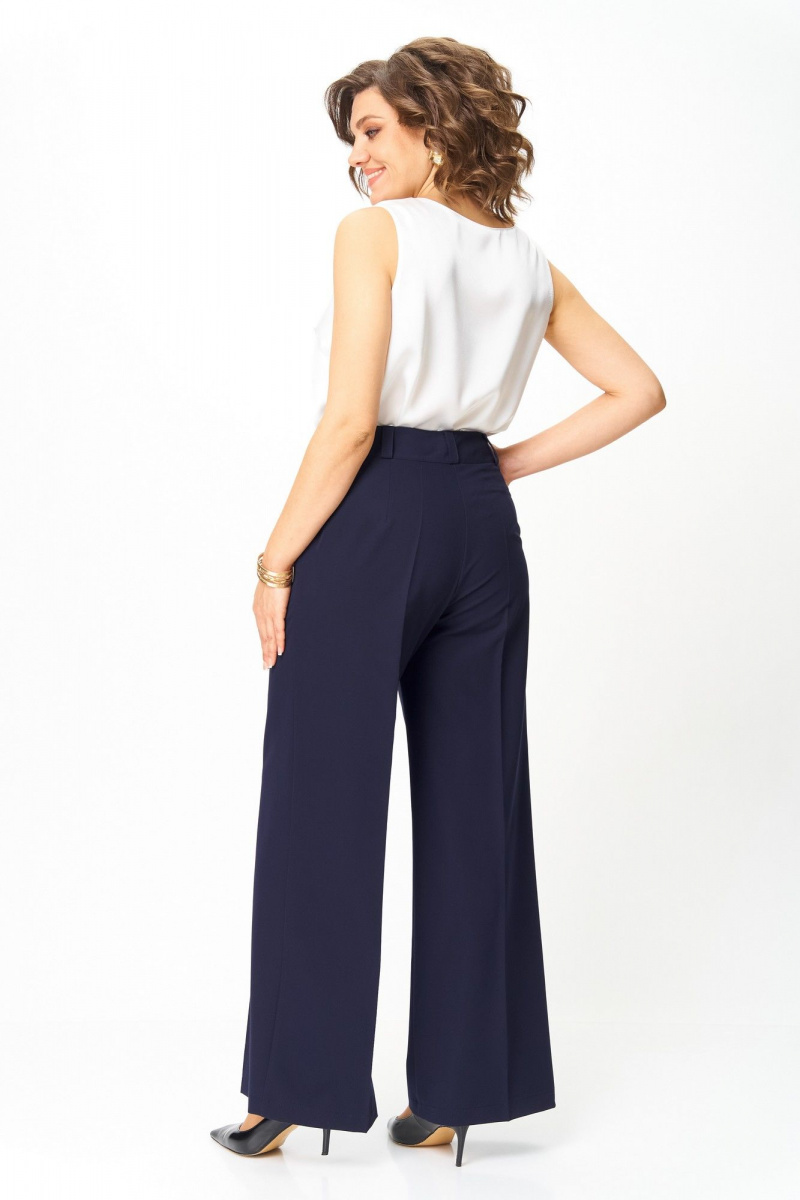 Брючный костюм ANASTASIA MAK 1277 синий