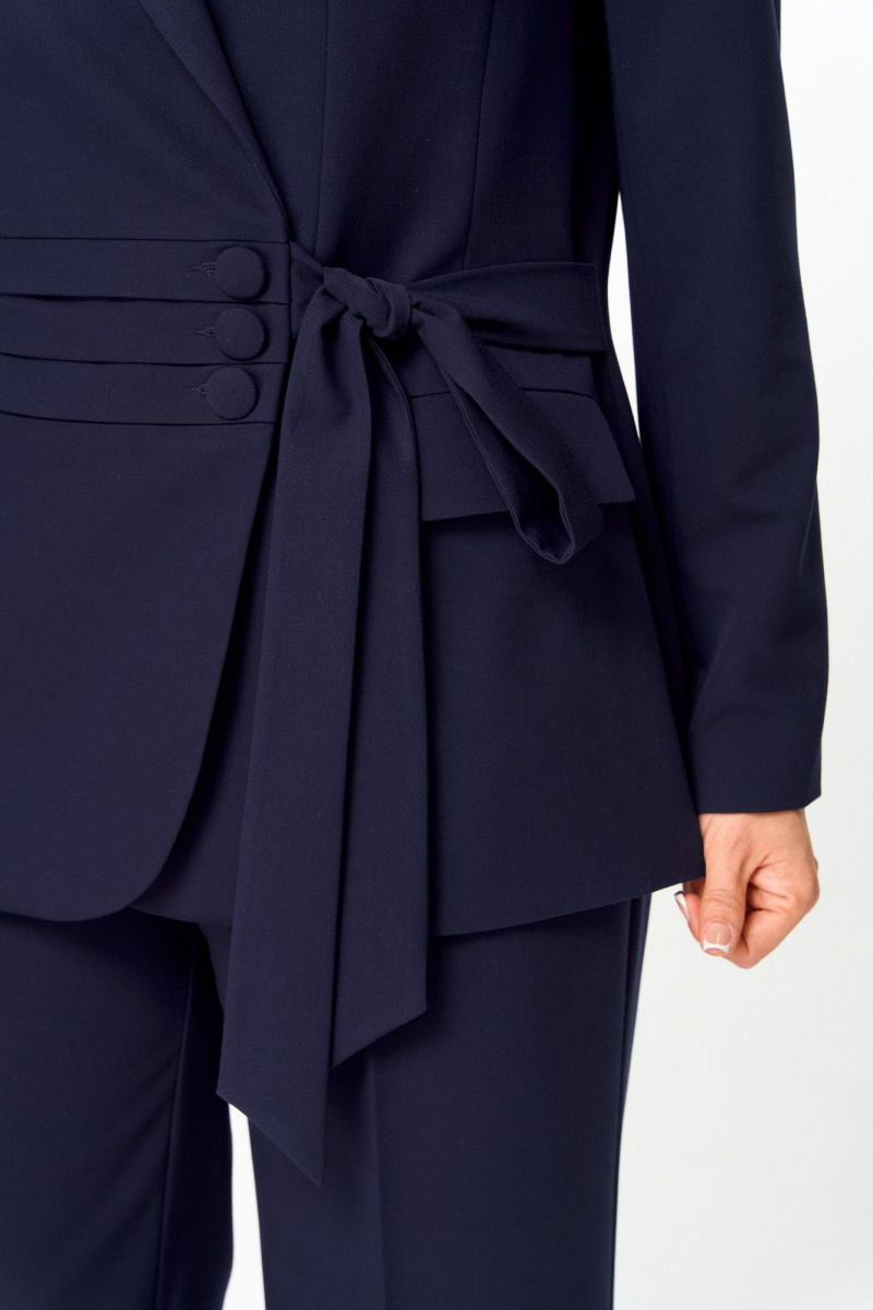 Брючный костюм ANASTASIA MAK 1277 синий