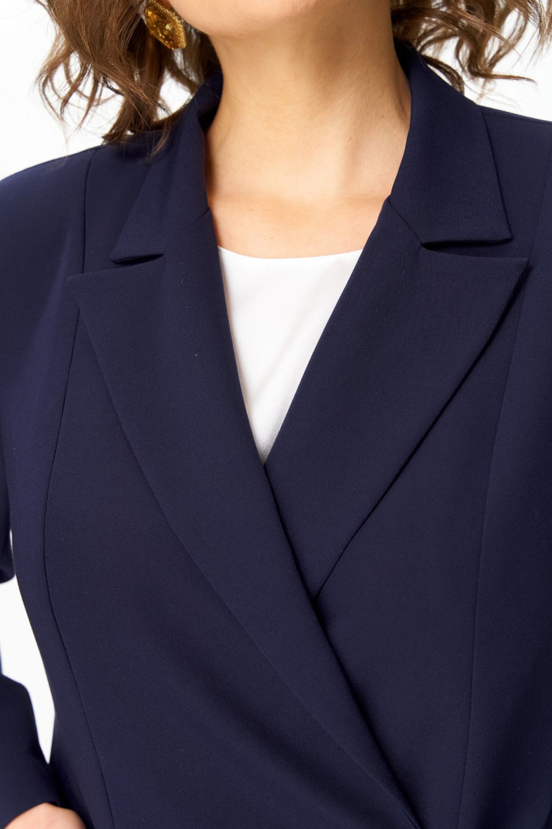 Брючный костюм ANASTASIA MAK 1277 синий