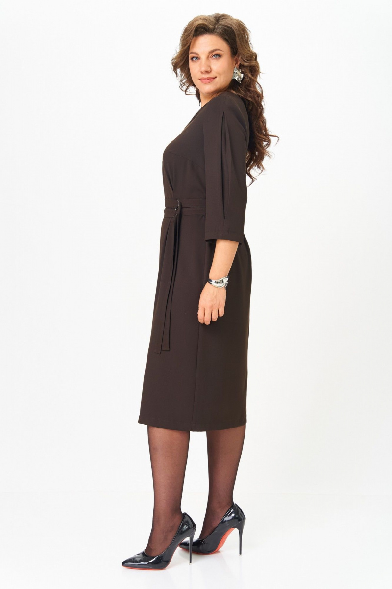 Платья ANASTASIA MAK 1294 коричневый