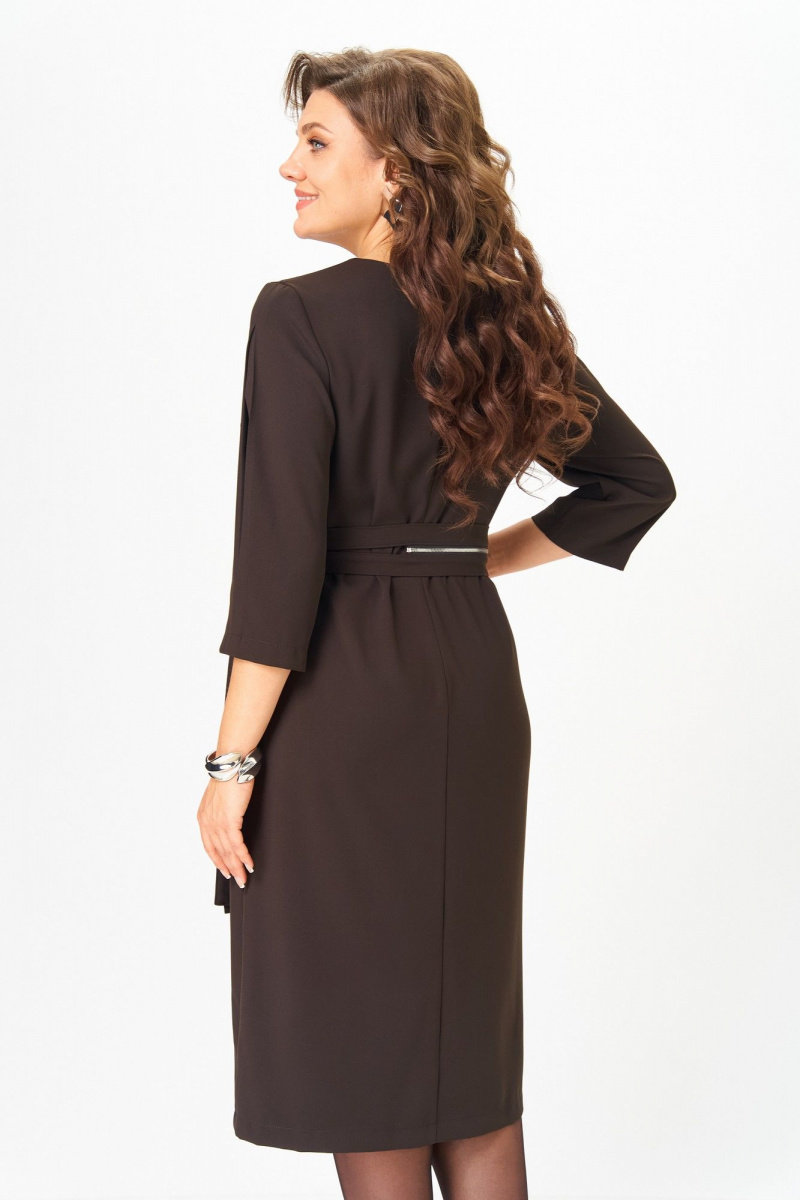 Платья ANASTASIA MAK 1294 коричневый