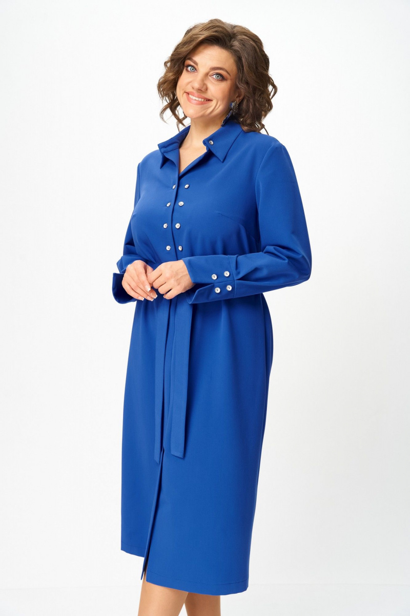 Платья ANASTASIA MAK 1296 василек