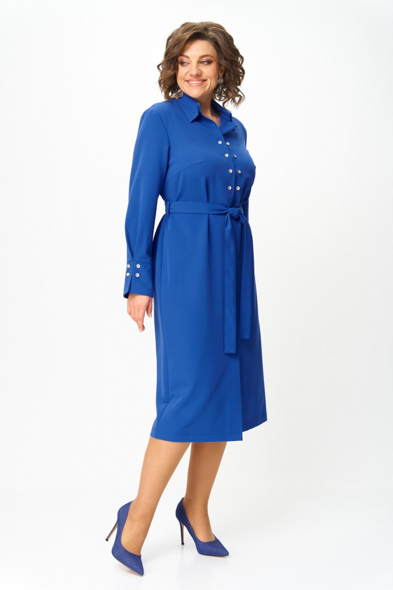 Платья ANASTASIA MAK 1296 василек