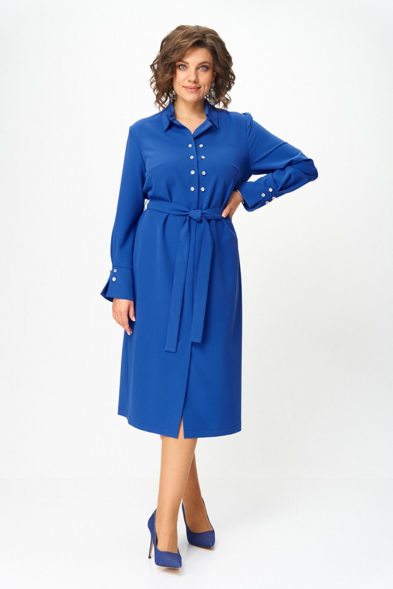 Платья ANASTASIA MAK 1296 василек